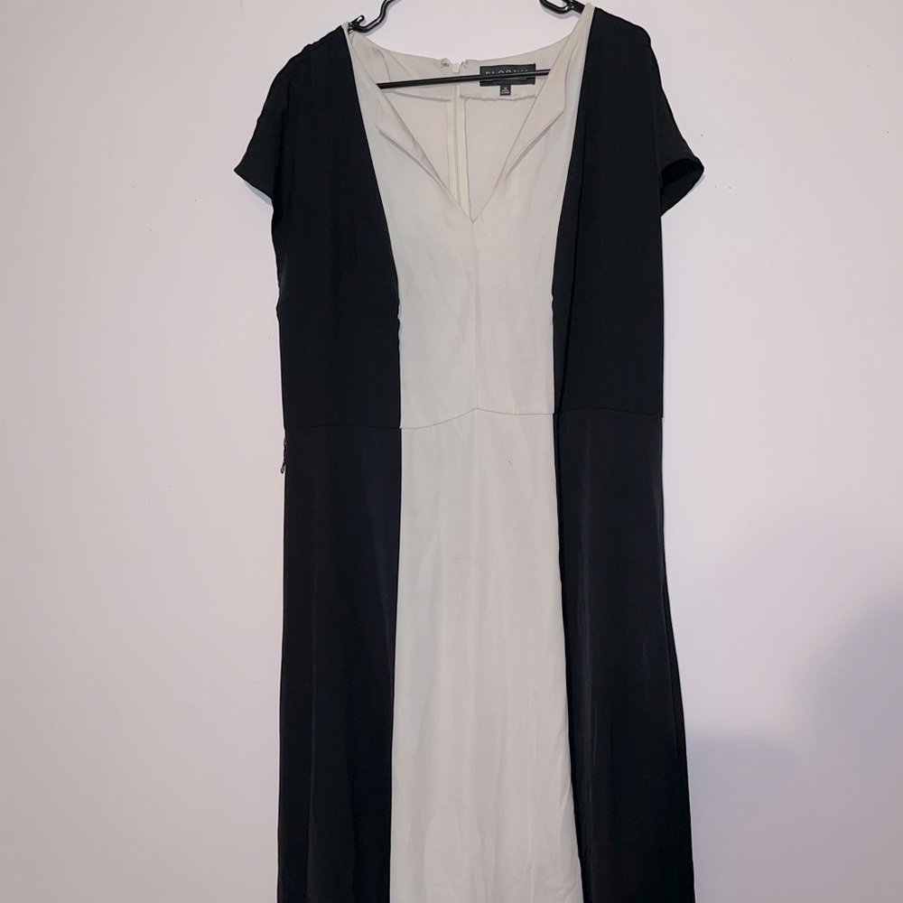 Black and white dress